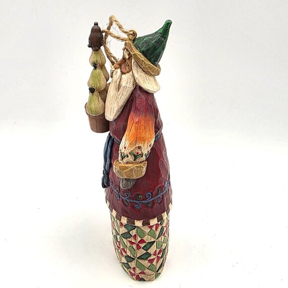 Jim Shore Vintage 2002 Heartwood Creek Santa Ornament Partridge in Pear Tree - Picture 2 of 8